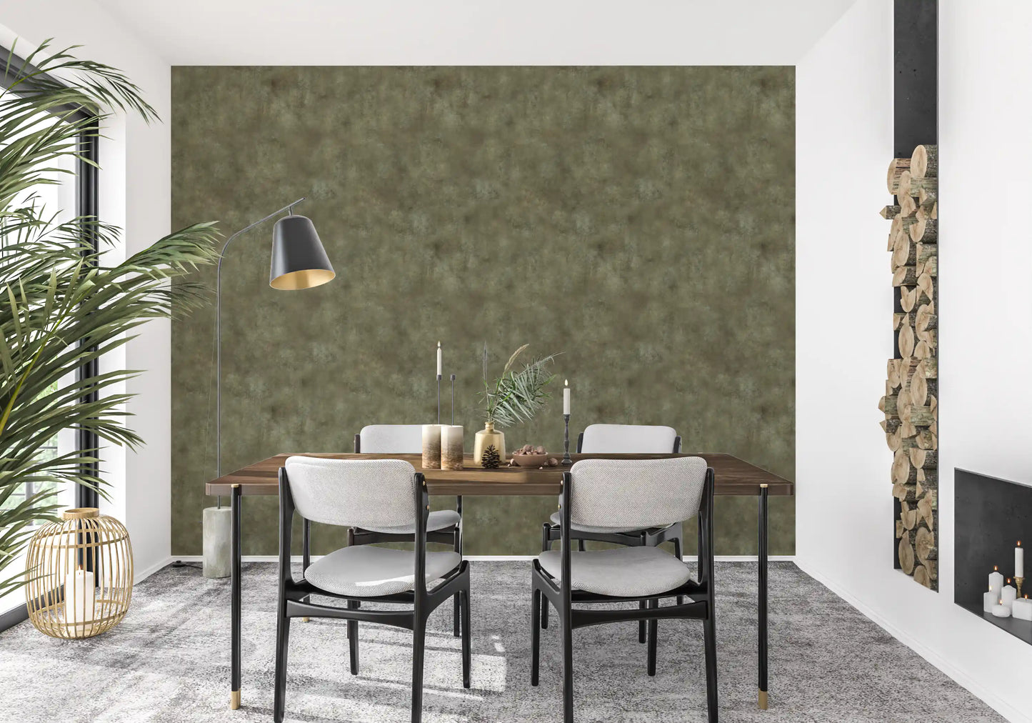 Painterly - Tobacco Wallpaper⁠