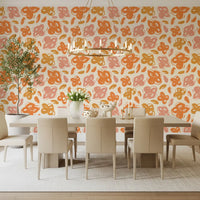 Sun-Kissed Botanical Bloom Wallpaper⁠