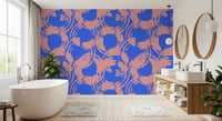 Abstract Painted Circles Wallpaper⁠