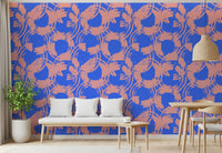 Abstract Painted Circles Wallpaper⁠