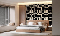 Hand-Drawn Monochrome Blocks Wallpaper⁠