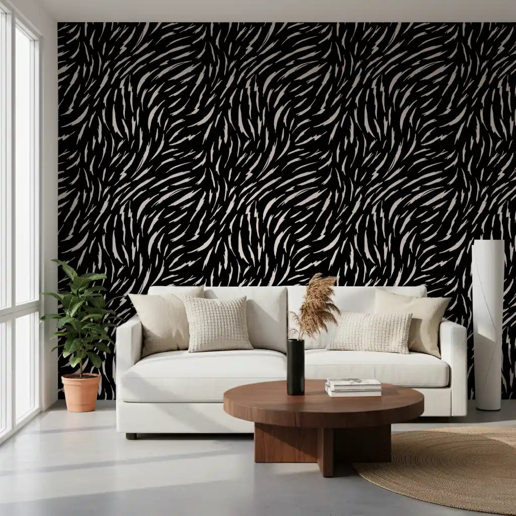 Minimalist Organic Lines Wallpaper⁠