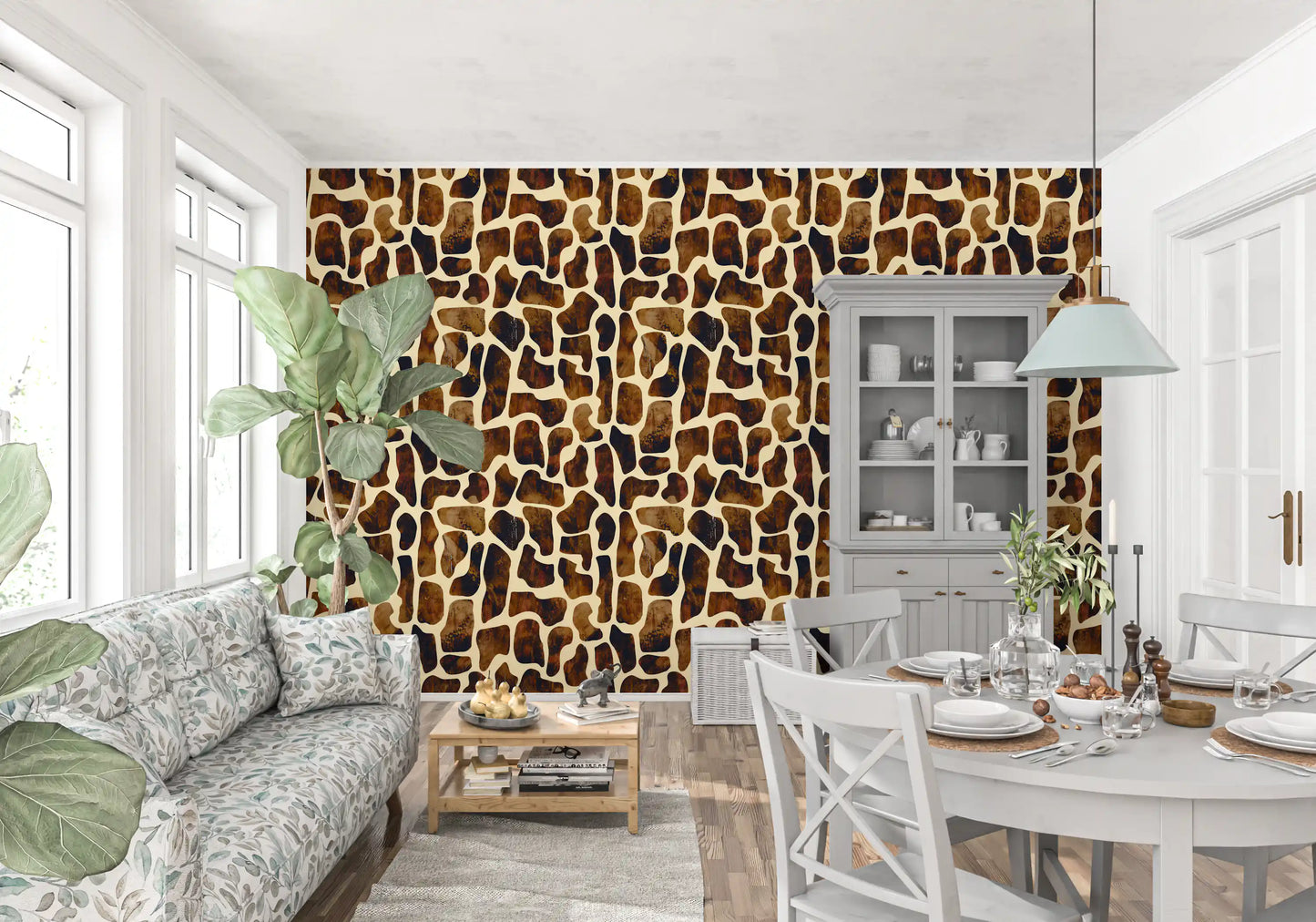 Rustic Stone Texture Repeat Wallpaper⁠