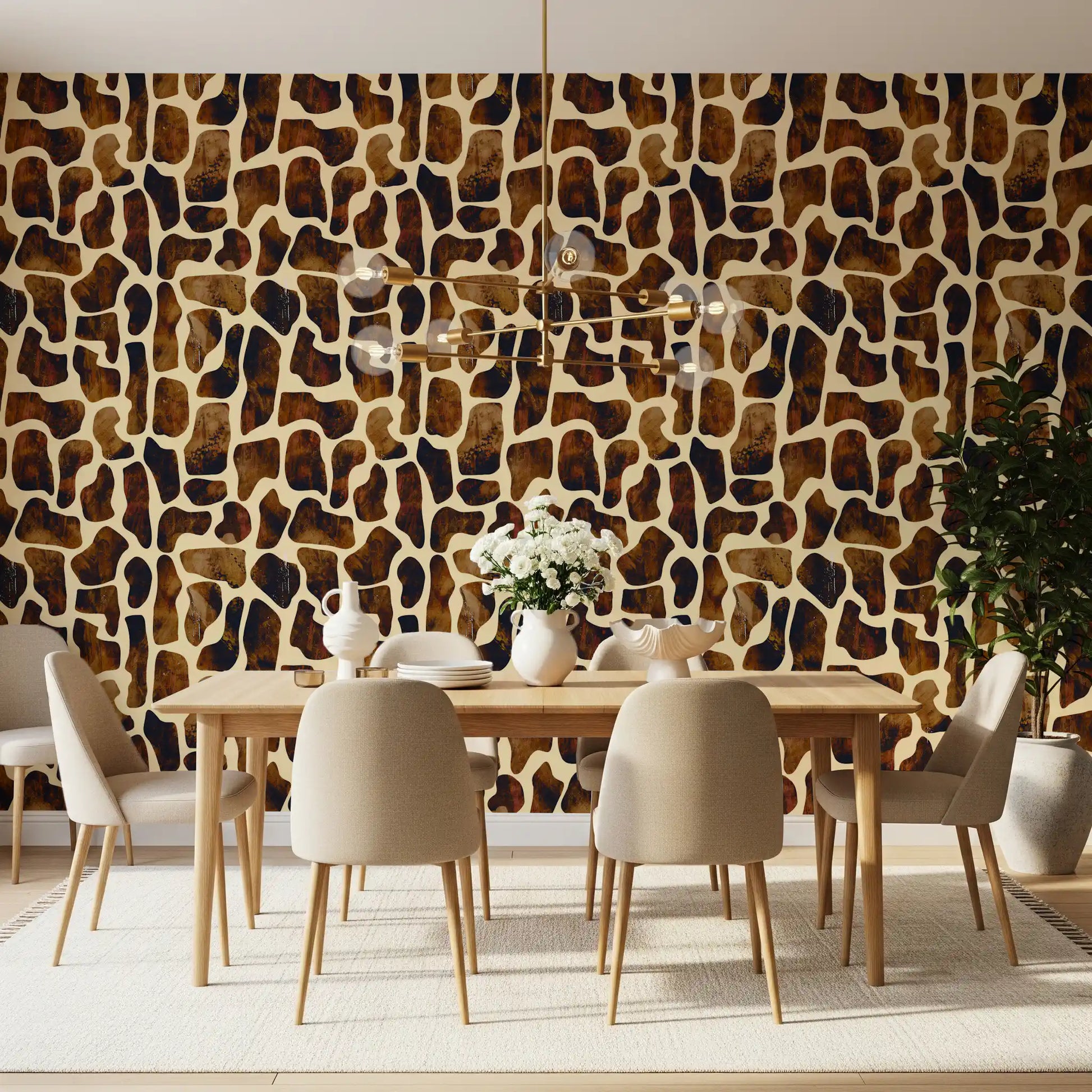 Rustic Stone Texture Repeat Wallpaper⁠