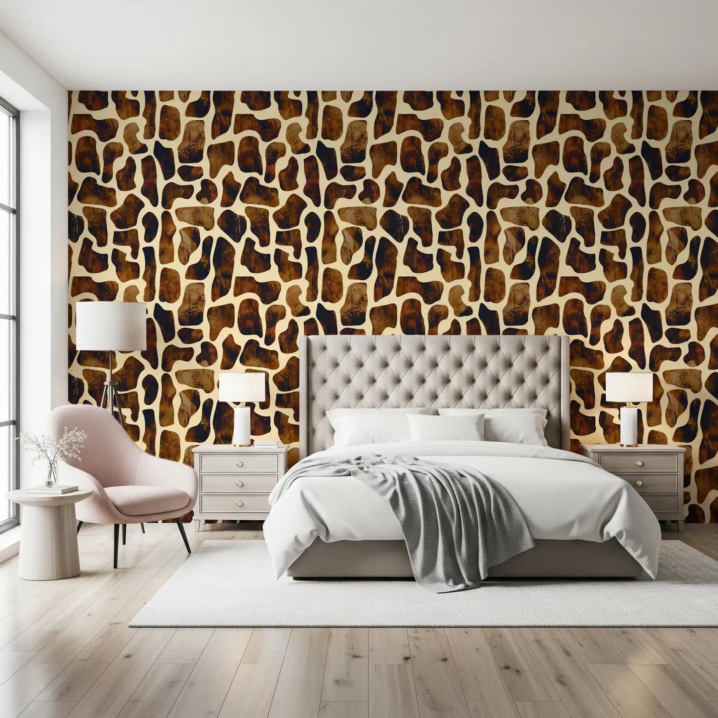 Rustic Stone Texture Repeat Wallpaper⁠