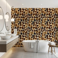 Rustic Stone Texture Repeat Wallpaper⁠
