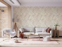 Cream Brushstroke Grid Wallpaper⁠