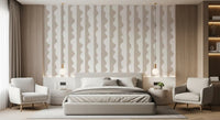 Minimalist Soft Wave Stripes Wallpaper⁠
