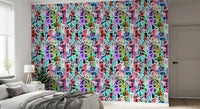 Dynamic Loops and Modern Graffiti Flair Wallpaper⁠