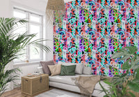 Dynamic Loops and Modern Graffiti Flair Wallpaper⁠