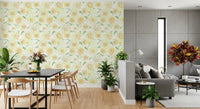 Soft Watercolor Floral Meadow Wallpaper⁠