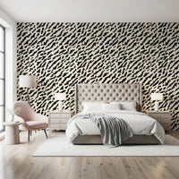 Abstract Ink Brushstroke Texture Wallpaper⁠