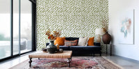 Sage Green Scribble Texture Wallpaper⁠