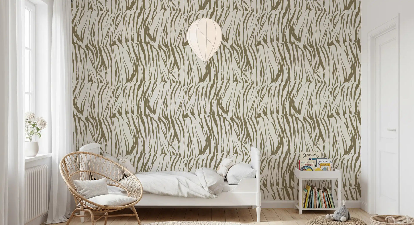 Abstract Organic Linear Motif Wallpaper⁠