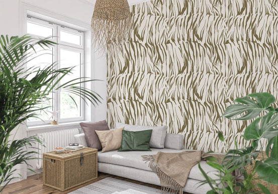 Abstract Organic Linear Motif Wallpaper⁠