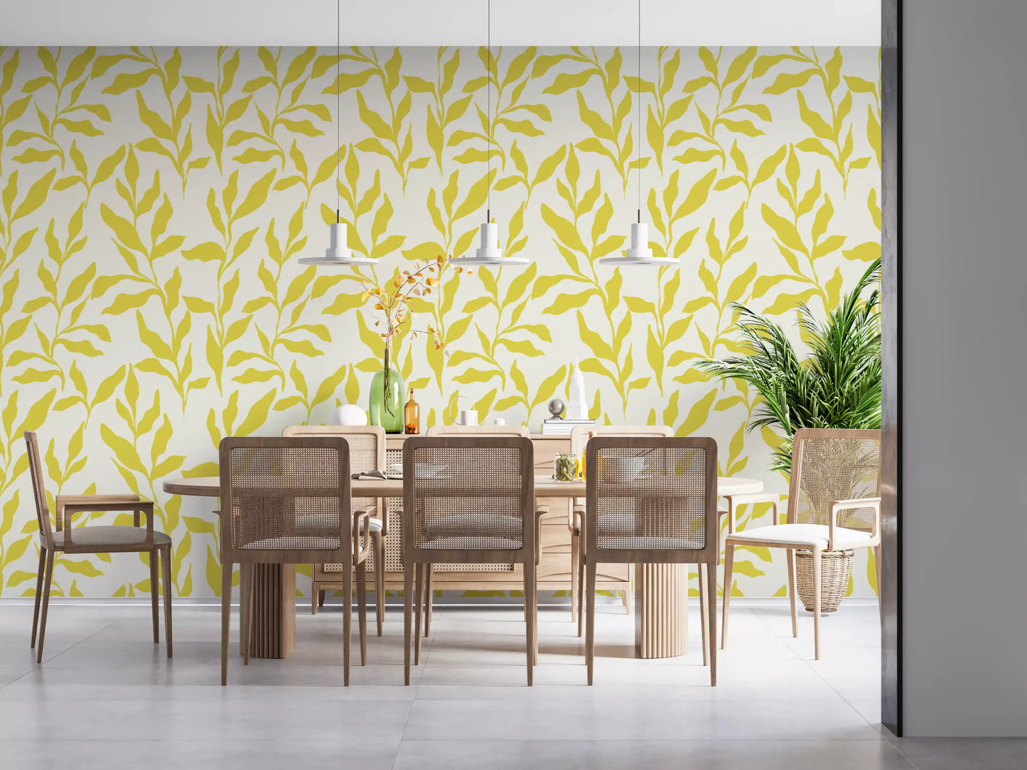 Sun-Kissed Golden Foliage Wallpaper⁠