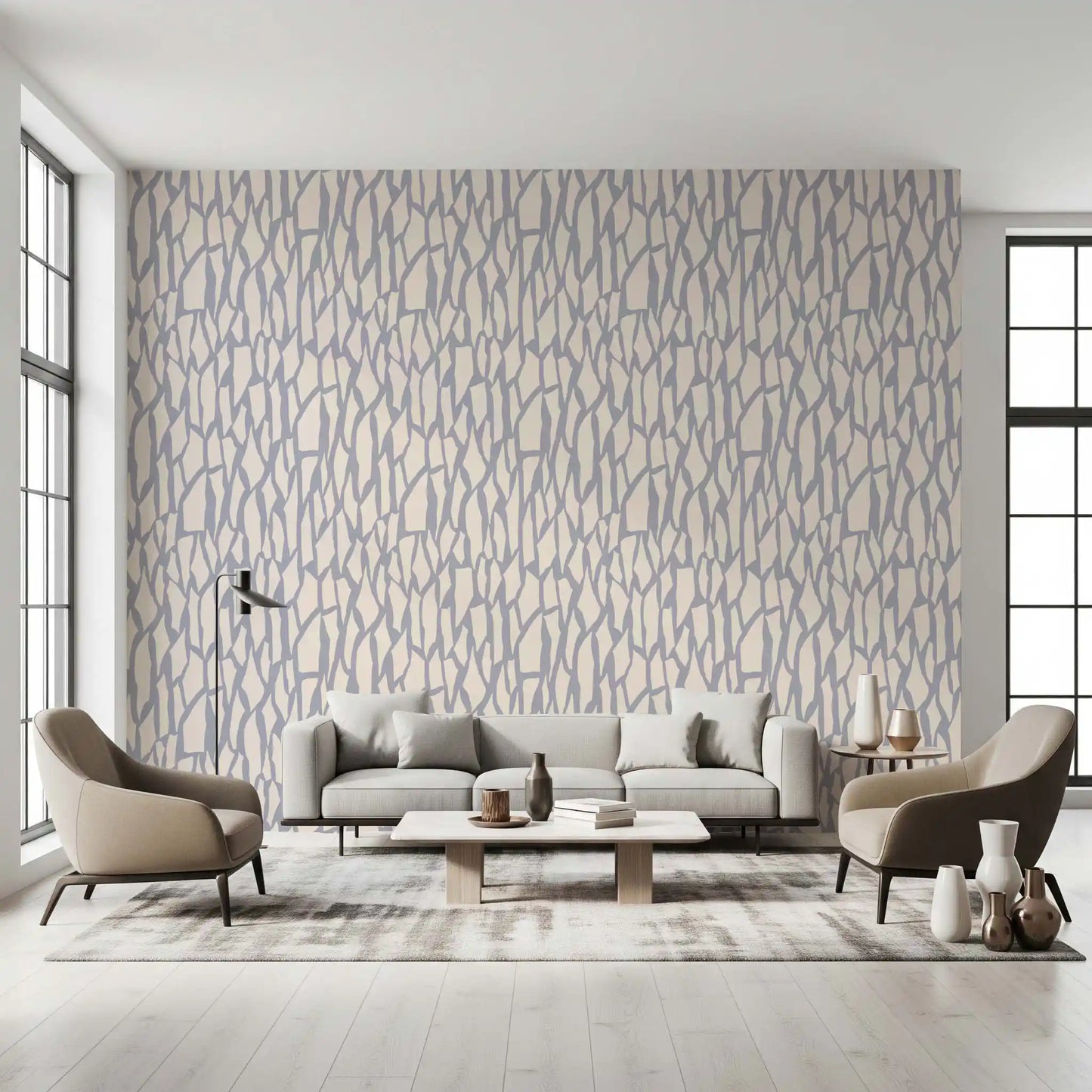 Minimalist Stone Fragment Pattern Wallpaper⁠