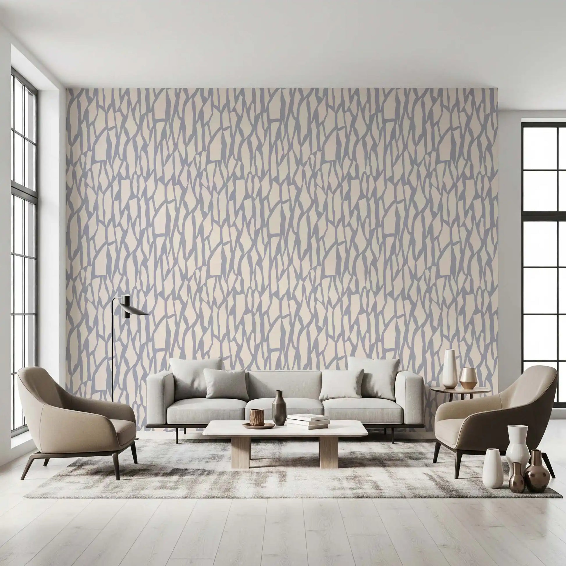 Minimalist Stone Fragment Pattern Wallpaper⁠