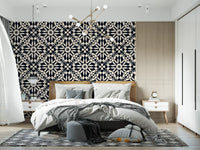 Abstract Circular Lattice Wallpaper⁠