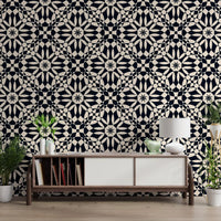 Abstract Circular Lattice Wallpaper⁠