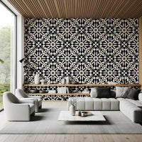 Abstract Circular Lattice Wallpaper⁠