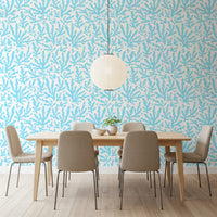 Abstract Ocean Coral Blue Wallpaper⁠