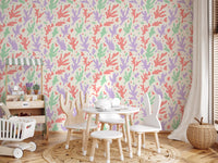 Modern Matisse Inspired Cutouts Wallpaper⁠