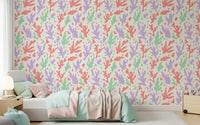 Modern Matisse Inspired Cutouts Wallpaper⁠