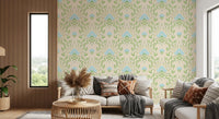 Nordic Bloom Botanical Print Wallpaper⁠