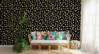 Abstract Ink Spot Pattern Wallpaper⁠