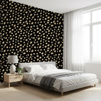 Abstract Ink Spot Pattern Wallpaper⁠