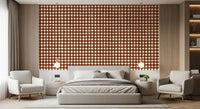 Rustic Brushstroke Check Wallpaper⁠
