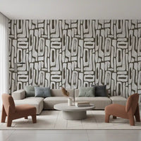Abstract Organic Stone Motif Wallpaper⁠
