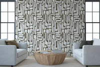 Abstract Organic Stone Motif Wallpaper⁠