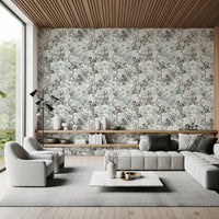 Vintage Botanical Rose Garden Wallpaper⁠