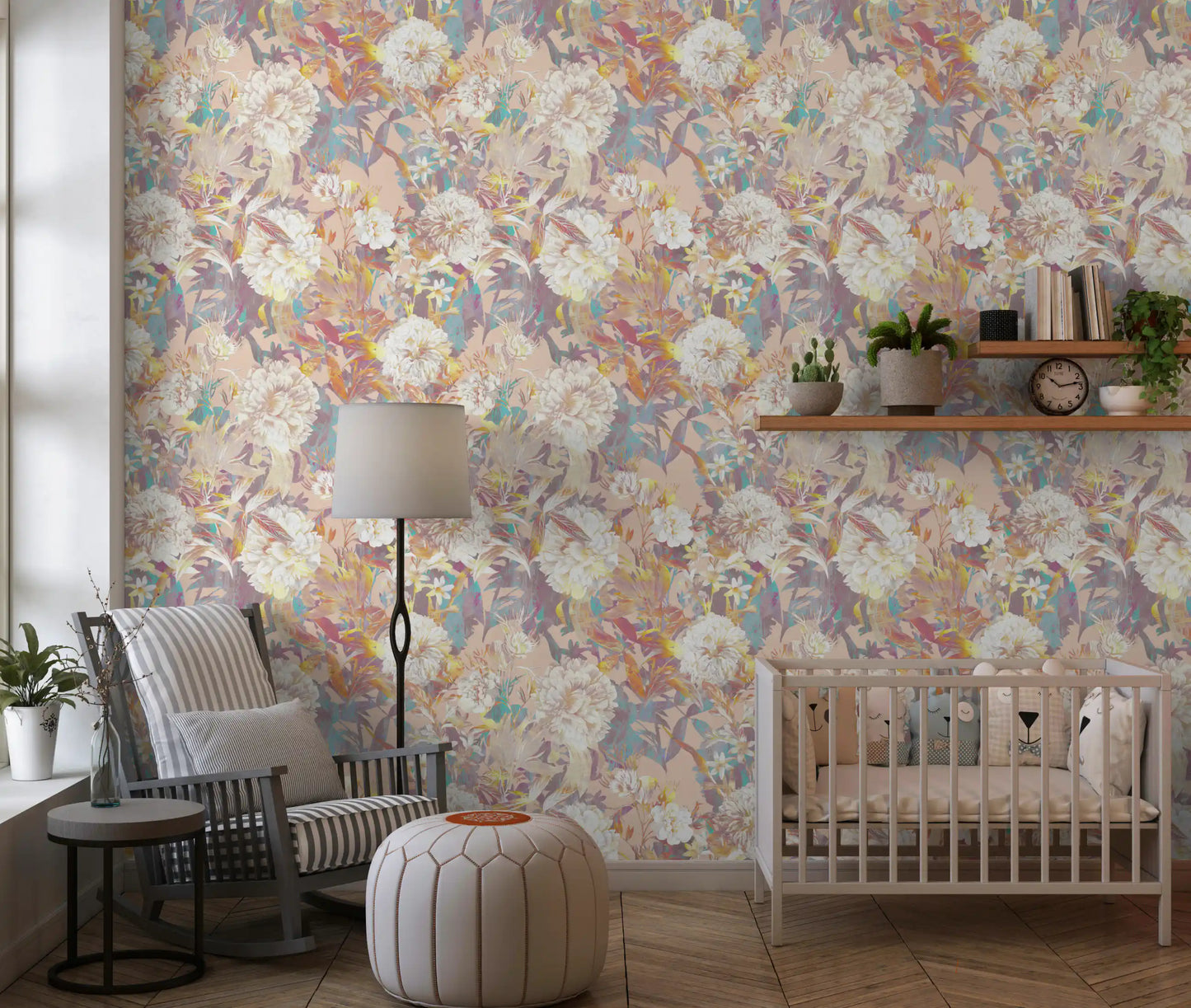Ethereal Botanical Garden Wallpaper⁠