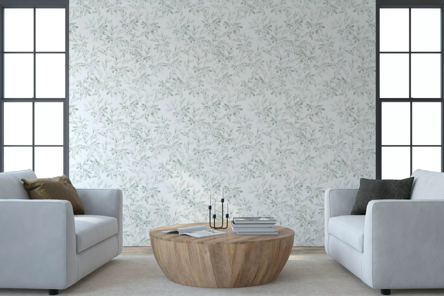 Ethereal Orchard Floral Wallpaper⁠