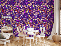Boho Whimsical Petals Wallpaper⁠