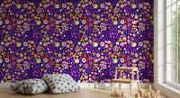 Boho Whimsical Petals Wallpaper⁠