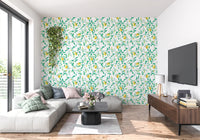 Mediterranean Citrus Grove Orchard Wallpaper⁠