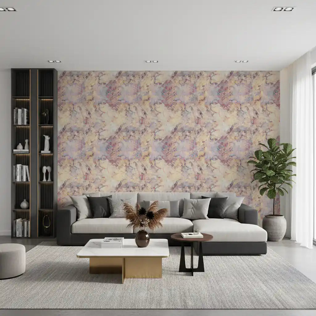 Modern Stone Vein Pattern Wallpaper⁠