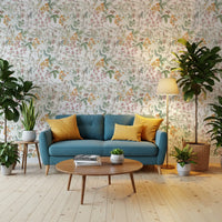 Botanical Butterfly Garden Meadow Wallpaper⁠