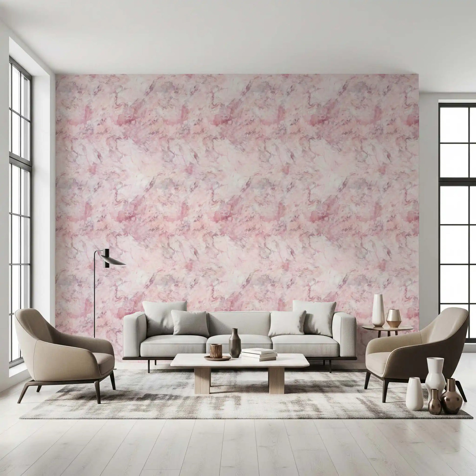 Blush Marble Stone Texture Wallpaper⁠