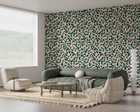 Textured Spotty Modern Pattern Wallpaper⁠