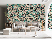 Textured Spotty Modern Pattern Wallpaper⁠