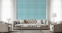 Organic Teal Stroke Texture Wallpaper⁠