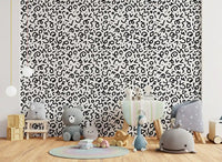 Abstract Monochrome Doodles Wallpaper⁠