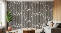 Interlocking Monochromatic Stripes Wallpaper⁠