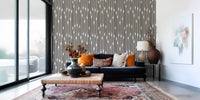 Interlocking Monochromatic Stripes Wallpaper⁠