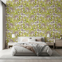 Lush Botanical Garden Foliage Wallpaper⁠